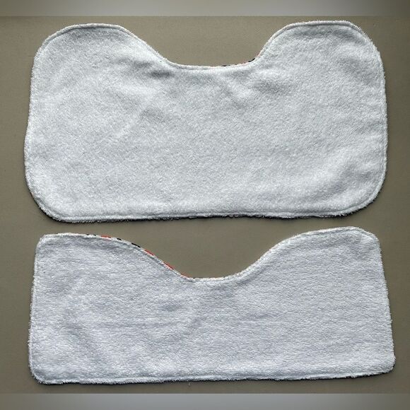 🌟B1G1 free Handmade football helmet Burp cloth set - Picture 2 of 2